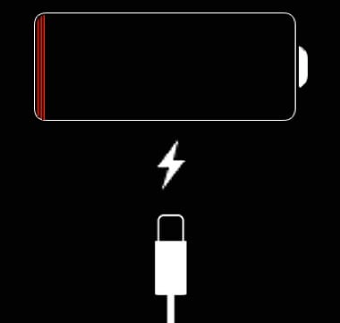 iphone vast op rood oplaadscherm