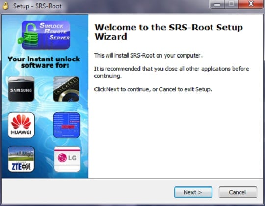 εγκαταστήστε το SRS Root για να ξεκινήσετε