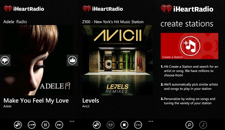 dalok letöltése iphone-ra az iheartradio segítségével