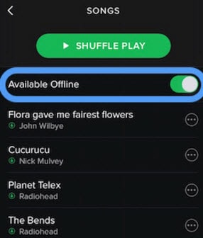 scarica musica su iPod da Spotify