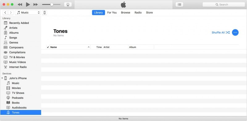перенести музыку на ipod с компьютера через itunes