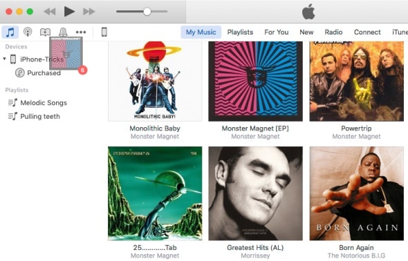 muziek downloaden naar iphone van itunes
