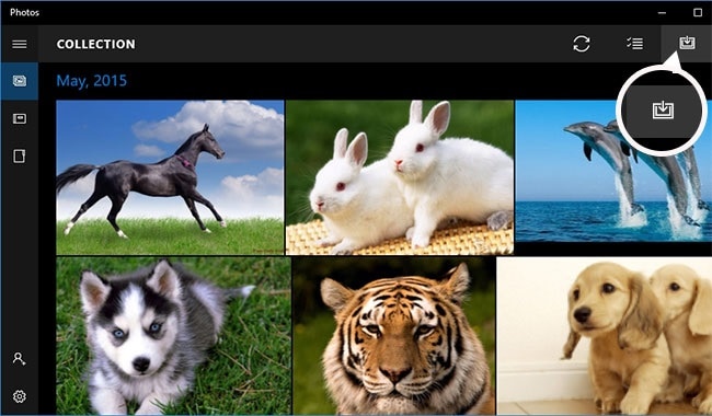 gestisci le foto di iPhone su Windows 10 utilizzando l
