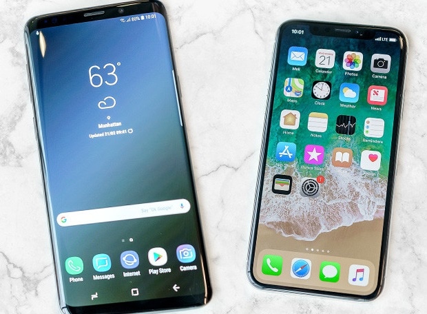 Iphone x vs s9 auf leistung