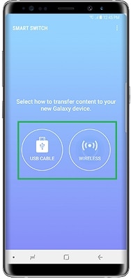 start smartbryteren på begge telefonene