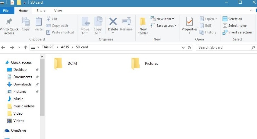 mange S9/S20 -valokuvat Windows Explorerilla