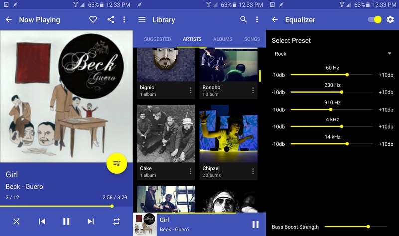 Musik-App für S9/S20 - Shuttle