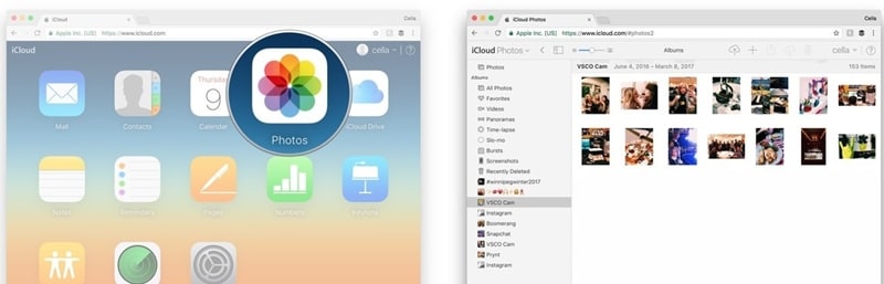 icloud fotobibliotek