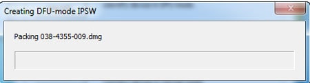 Vänta med att sätta iPhone i DFU-läge