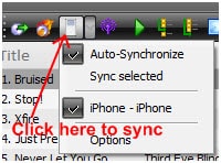 Synchronisieren Sie das iPad mit Media Monkey