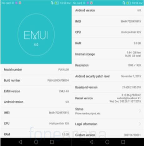 actualizar android 6.0 para huawei