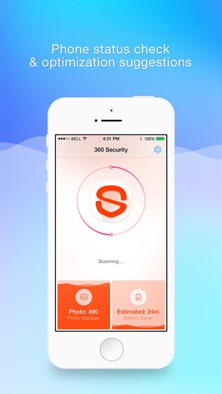 iphone Security apps-360 Mobile Security