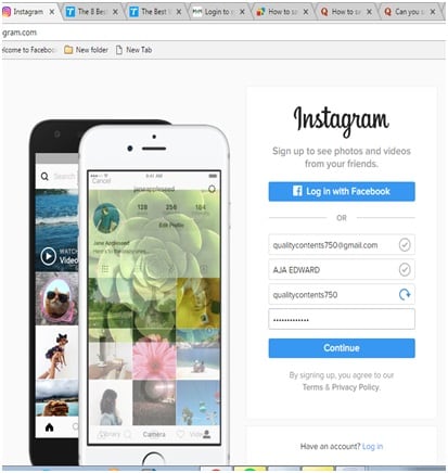 guardar fotos de instagram en android