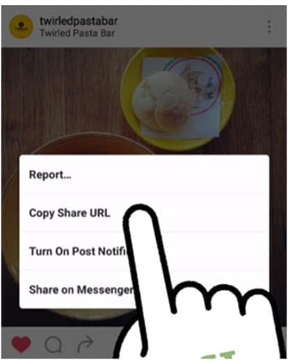 guardar fotos de instagram en android