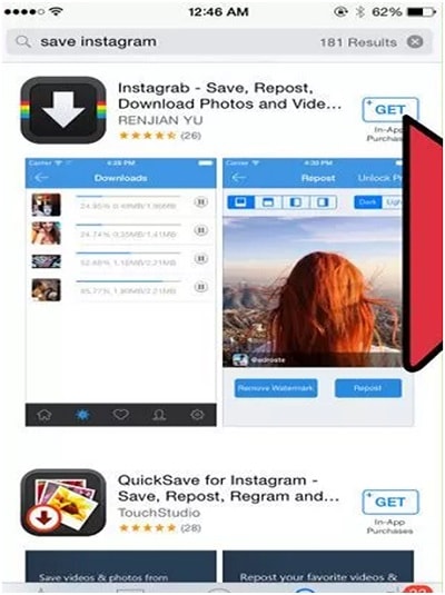 guardar instagram en android