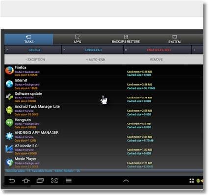 Gestore attività Samsung
