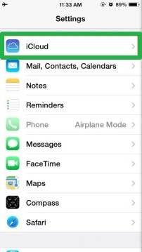 Beginnen Sie mit dem Löschen des iCloud-Kontos