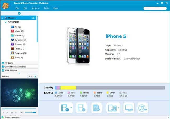 同步 iPhone 傳輸