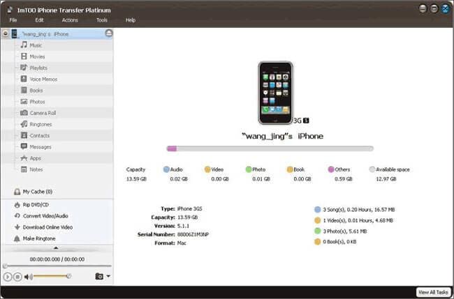 imtoo iPhone 傳輸