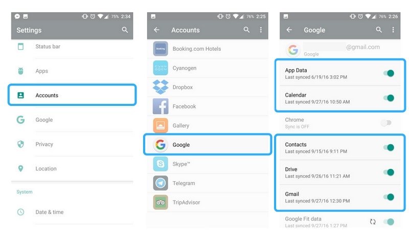 πρόσβαση στο ημερολόγιο icloud στο android