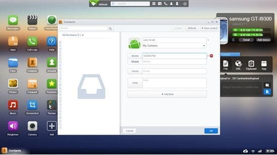 android trådløs filoverførsel