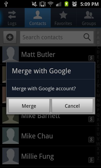 contacten overdragen van Android naar iPhone