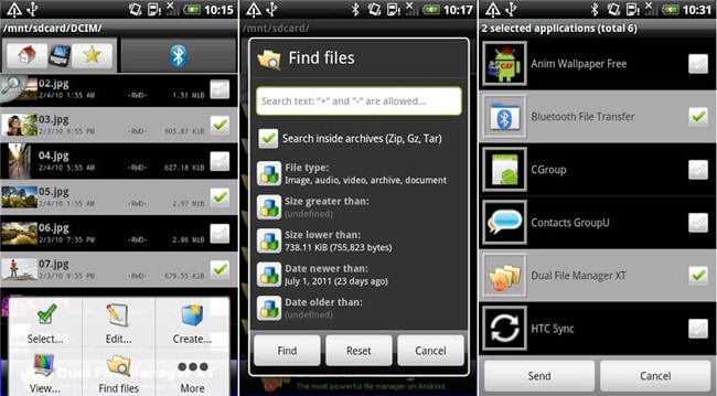 Android-apps voor bestandsoverdracht - Bluetooth-bestandsoverdracht