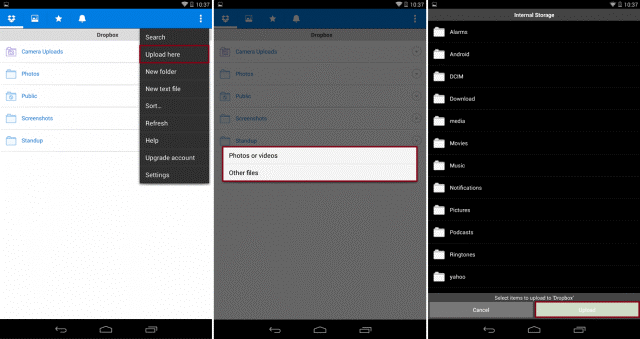 Fotoğrafları Android