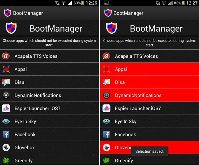 Androidin uudelleenkäynnistyssovellus