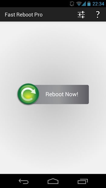 Androidin uudelleenkäynnistyssovellus
