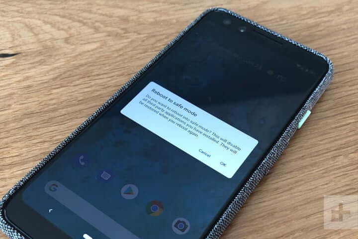 Wi-FiがAndroidで機能しない-セーフモード