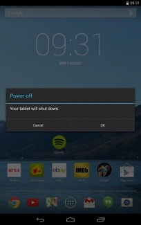 застрял на восстановлении системы Android
