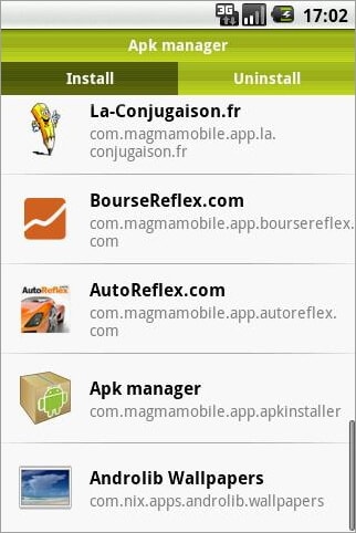 applikationsadministrator til Android