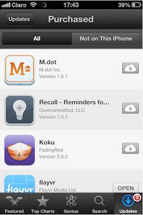 odstranit nežádoucí aplikace z iCloud