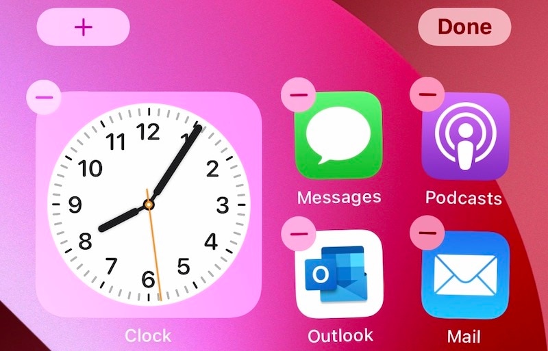 διαγραφή εφαρμογών στο iphone