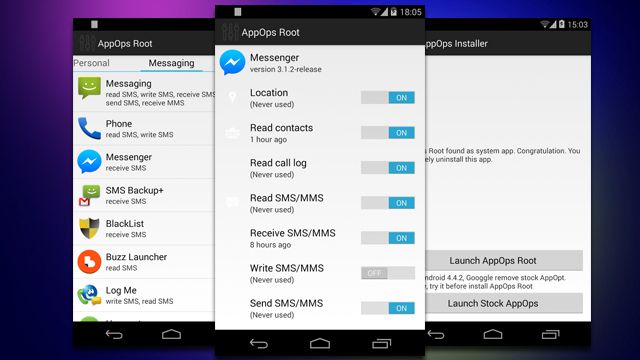 A legnépszerűbb Android-gyökéralkalmazás: AppsOps