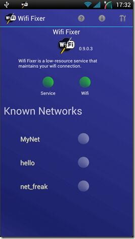 مدير android wifi