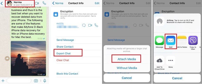 přenos zpráv whatsapp do počítače
