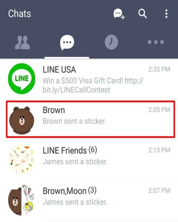 back-up line-chat handmatig - Open de chat
