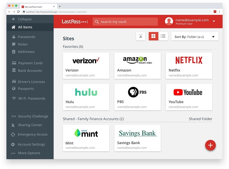 lastpass 密碼管理器