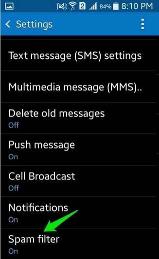 Blokkolja a spam üzeneteket Android és iPhone készülékén