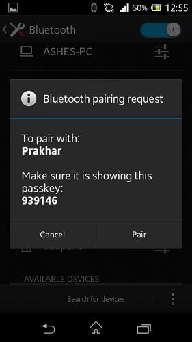 android bluetooth yönetimi