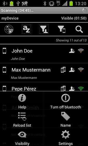 android için bluetooth yönetimi