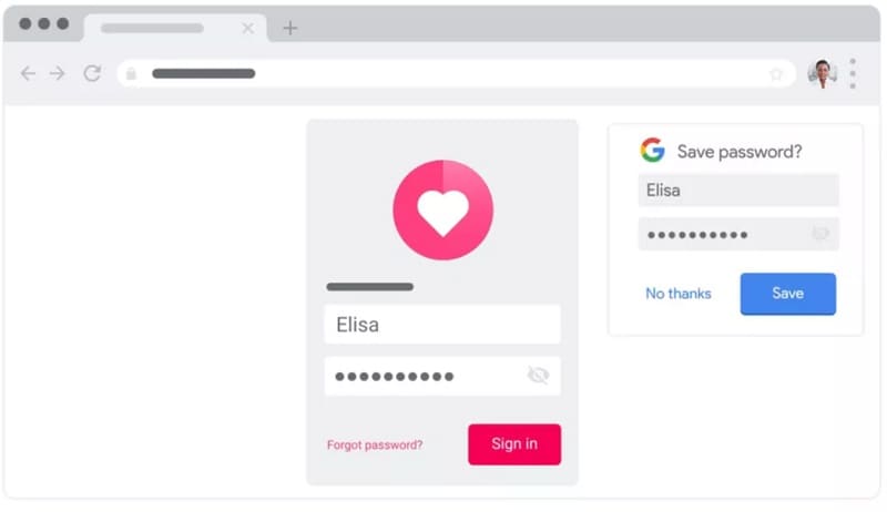 chrome jelszó automatikus kitöltése