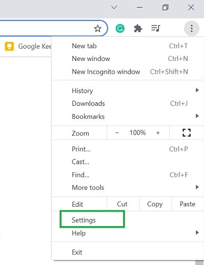 google chrome beállítások