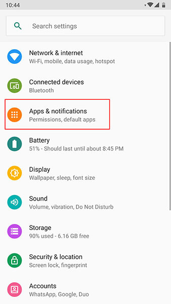 gmail不工作android - 清除缓存