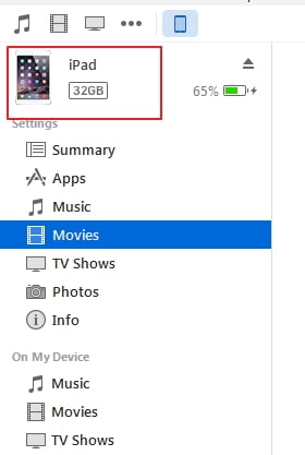 Overfør MP4 til iPad-koble ipad til PC