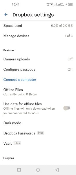transfert avec dropbox 04