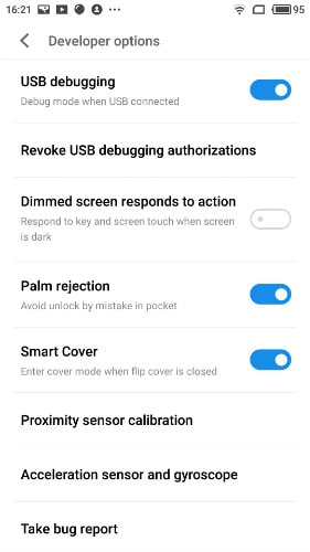 aktiver usb-feilsøking på meizu pro - trinn 1
