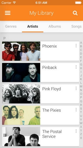 muziek downloaden op iphone van google music